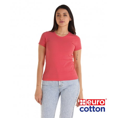 Polera Algodón Eurocotton Mujer