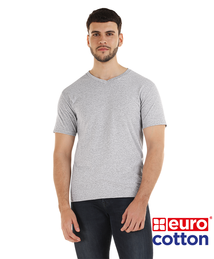 Polera Cuello V Eurocotton