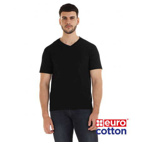 Polera Cuello V Eurocotton