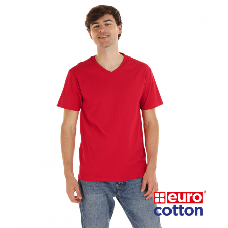 Polera Cuello V Eurocotton