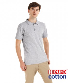 Polera Piqué Caballero Eurocotton
