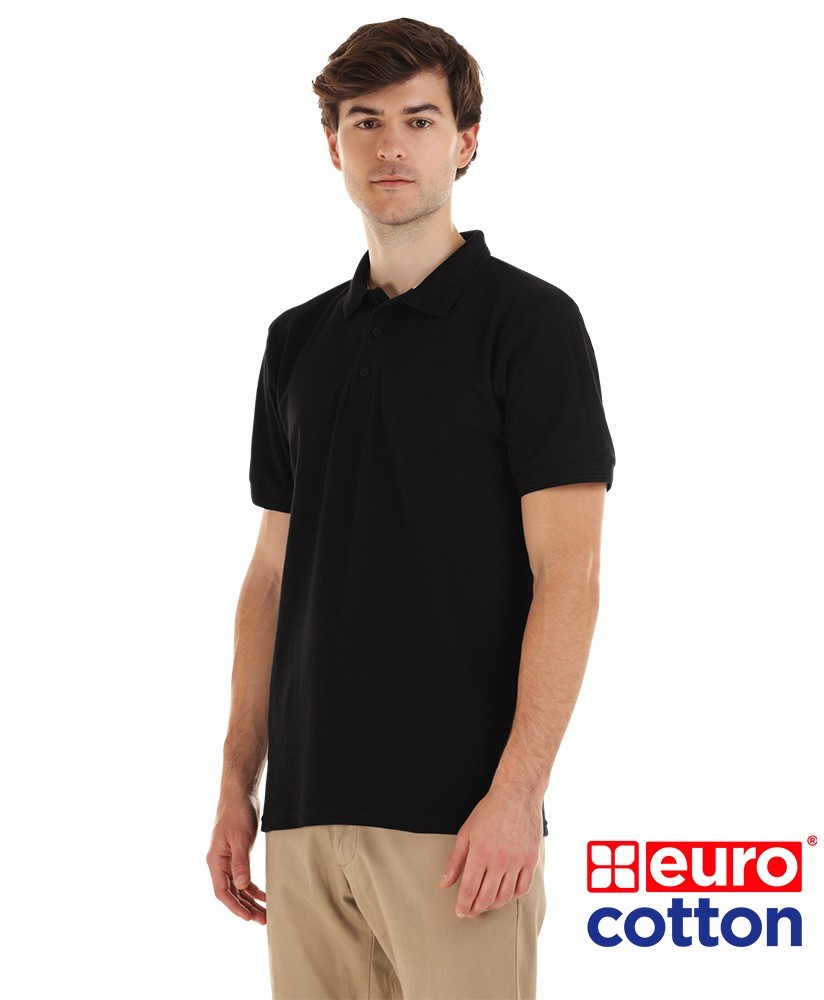 Polera Piqué Caballero Eurocotton