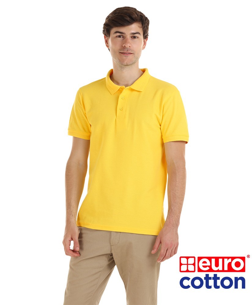 Polera Piqué Caballero Eurocotton