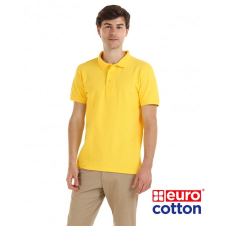 Polera Piqué Caballero Eurocotton