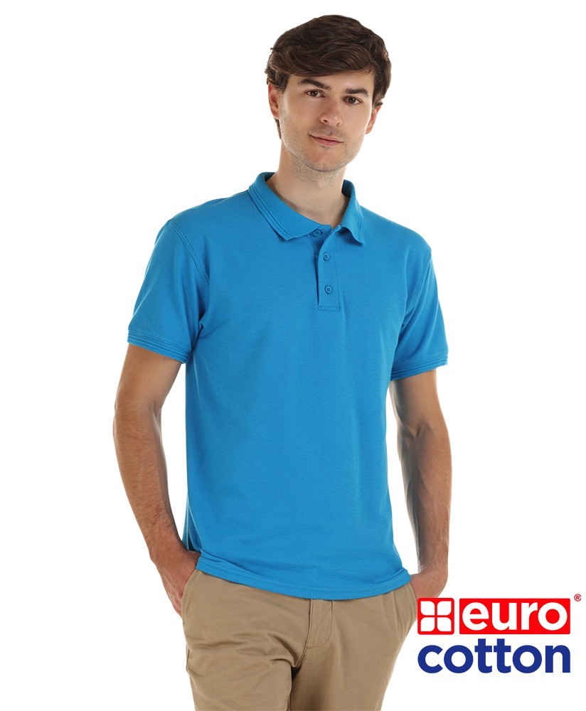 Polera Piqué Caballero Eurocotton