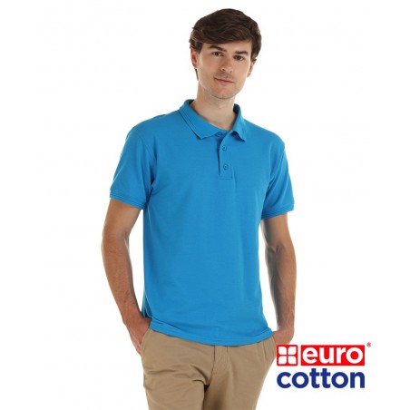 Polera Piqué Caballero Eurocotton