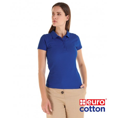 Polera Piqué Dama Eurocotton